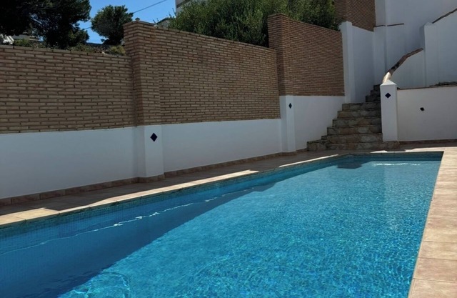 Spanish villa, with Turret offers amazing views of sea and Andalusian Salobrena,