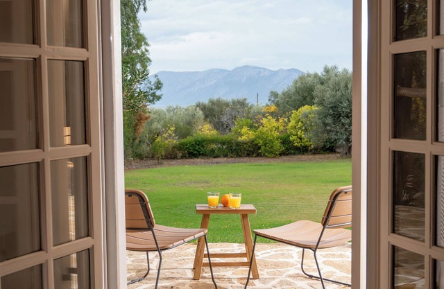 special vacation home with Evia island landscapes. 5 min walk the beach