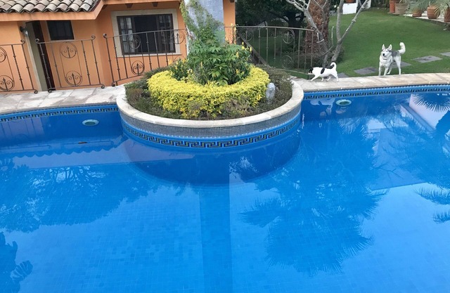 Spectacular bungalow with swimming pool, grill, great garden and location