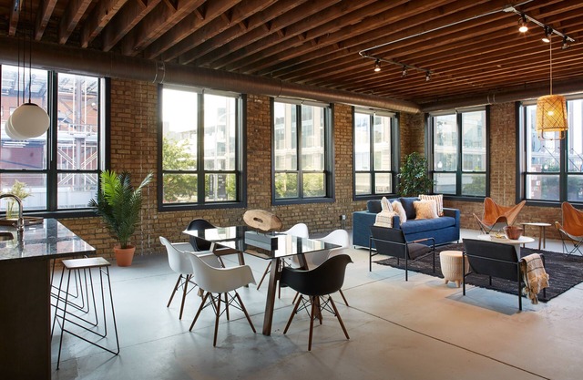 Spectacular Corner 3BR Loft In Fulton Market | Featured In Architectural Digest