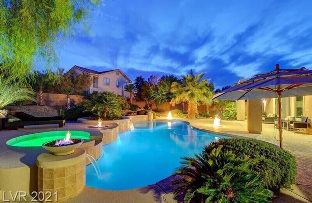 Spectacular custom home with private pool