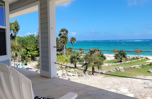 Spectacular Ocean Front Home with a Beautiful Secluded Sandy Beach.