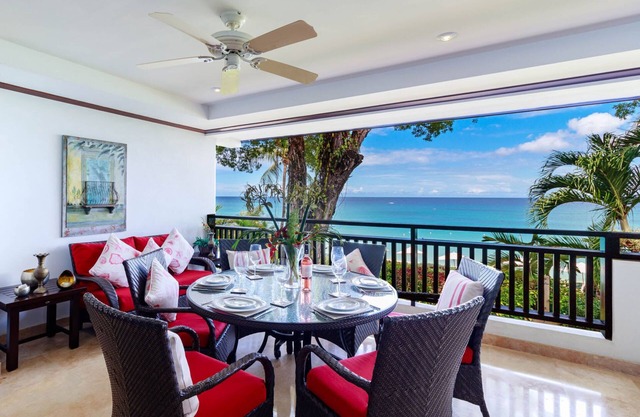 Spectacular Views Of The Sparkling Caribbean Sea