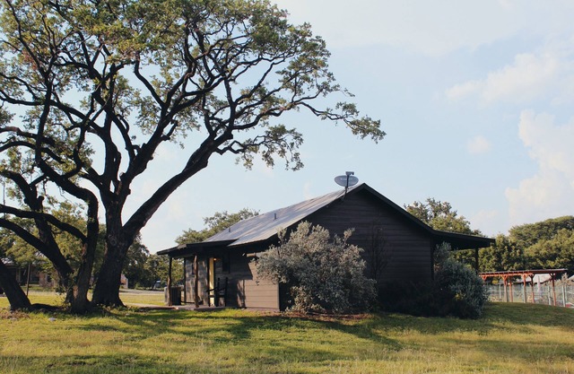 Springs Cabin located near the pool area.