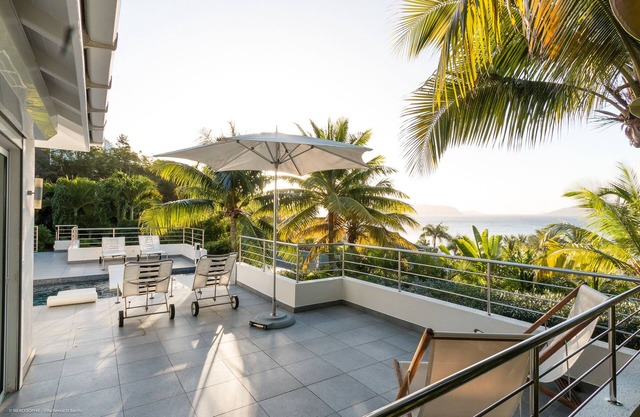 ST BART LUXURY VILLA SKRUTTEN, WITH OCEAN VIEW AND CONTEMPORARY FURNISHING