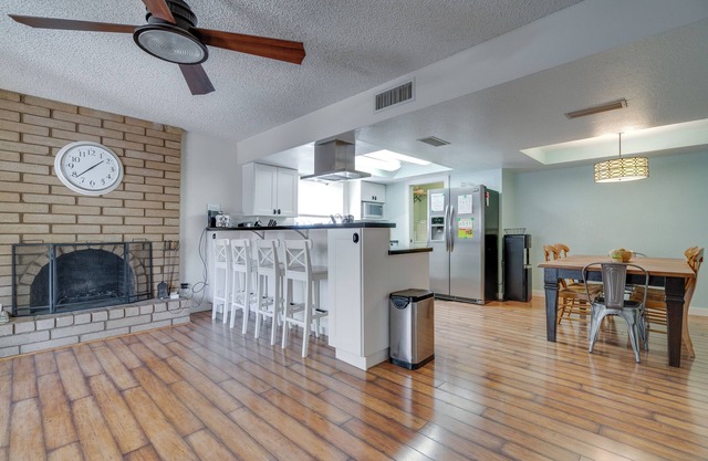 Stay at the Dugout with Pool and Hot Tub, walking distance to Sloan Park.