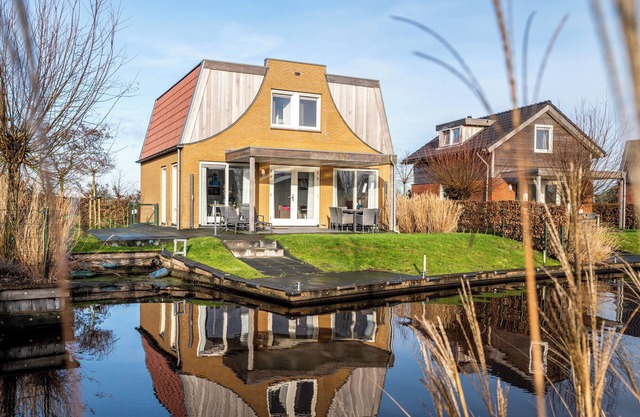 Stay in our spacious Sneekermeer 6 home with private jetty.