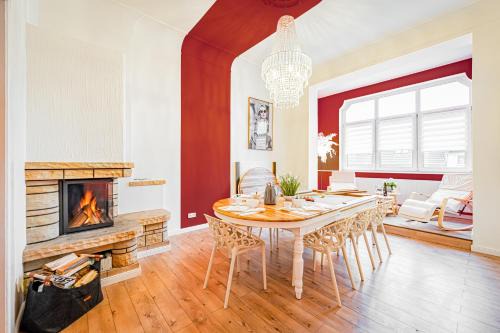 Stilvolle XXL-Ferienwohnung für 9 Gäste-148qm,4 Schlafzimmer,2 Parkplätze