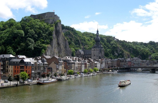 Stone-built holiday home in Dinant with terrace