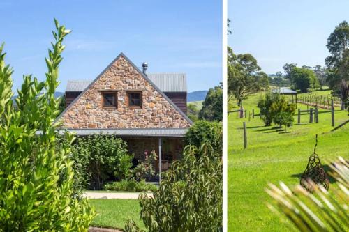 Stone Cottage - vineyard estate w. fireplace