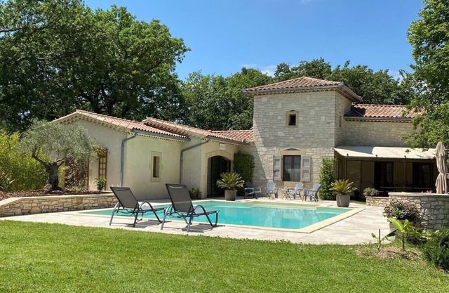 Stone house with swimming pool