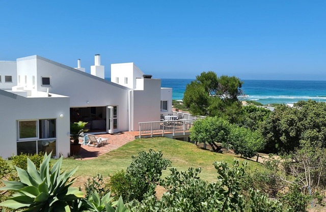 stone’s throw from the beach with spectacular sea views.