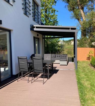 Strandnahes Apartment mit Sonnenterrasse