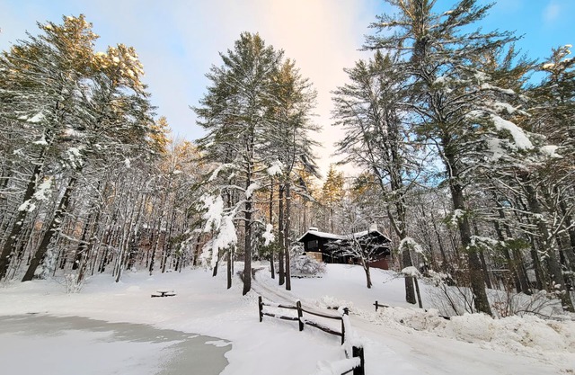 Stratton Mountain Getaway: Ski Oasis w/Hot Tub, Fireplace, BBQ & Pond Views