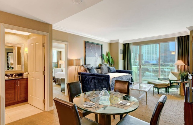 Strip View One Bedroom | Balcony| Signature at MGM