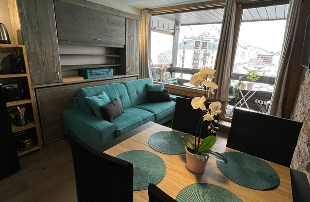 Studio 4/5 personnes vue Montagne, tout confort