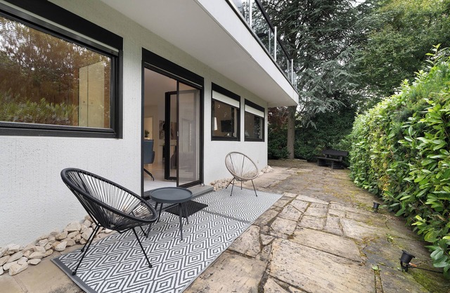 Studio Apartment 'Ferienappartement Harmonie' with Private Terrace and Wi-Fi