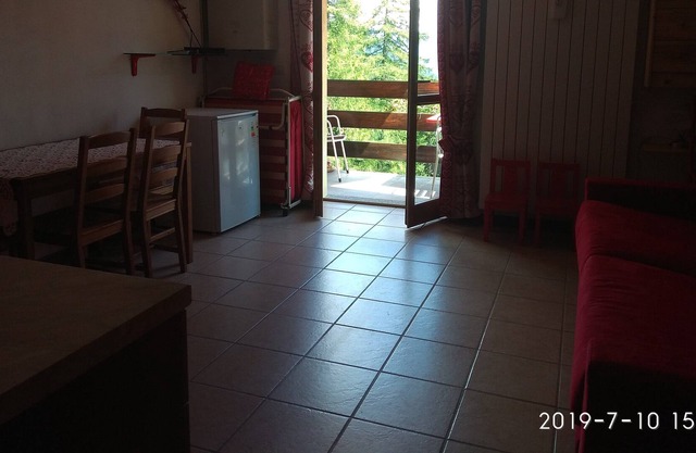 Studio apartment in a ski resort, well furnished and welcoming