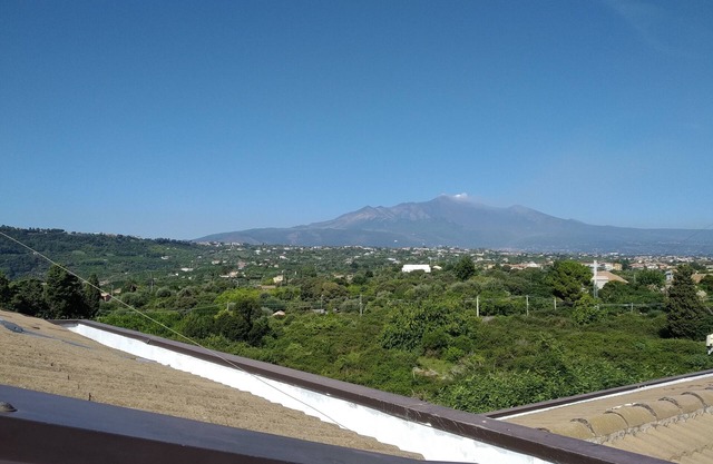 Studio apartment with sea and Etna view, swimming pool