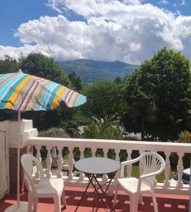 Studio avec terrasse vue Tourmalet dans Villa historique "Victoria"