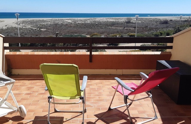 Studio Cabin 4 Pers. Sea Front with Parking - Port Leucate