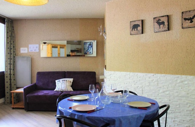 Studio Cabine 4 Pers. avec Balcon, au Pied des Pistes à Vars Les Claux - FR-1-330B-143