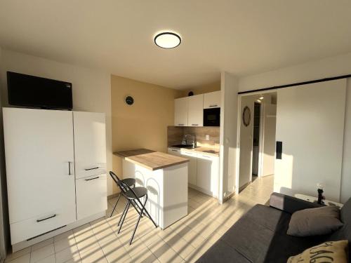 Studio Cabine Accès Plage - Résidence Sécurisée avec Piscine - FR-1-753-31