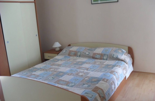 Studio flat with balcony and sea view Ljubač, Zadar (AS-14593-a)