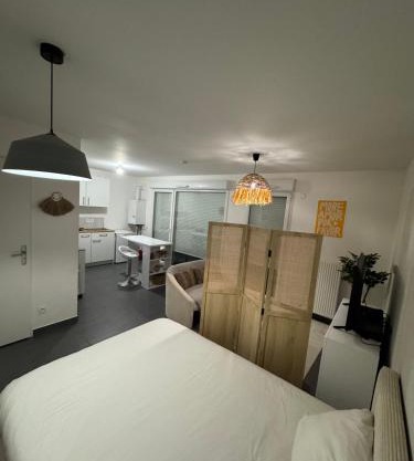 Studio Leman Ciel avec parking privé gratuit