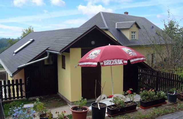 Studio with own small garden and indoor swimming pool