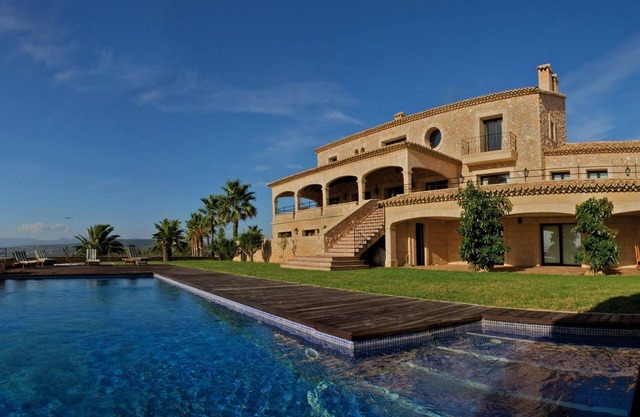 Stunning, Luxury Villa Son Gual with Pool, Jacuzzi, Gym, Children's Playground