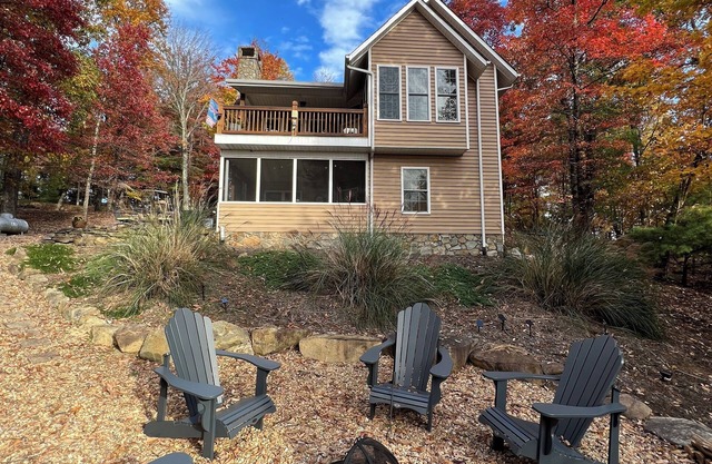 Stunning Mountain Views on Scenic Golf Course in the Yadkin Valley Wine Region.