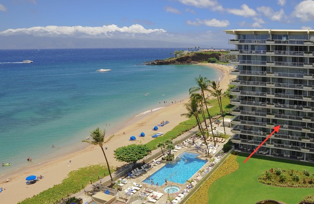 Stunning Oceanfront 1 bedroom 2 bath condominium, Kaanapali Beach, Maui