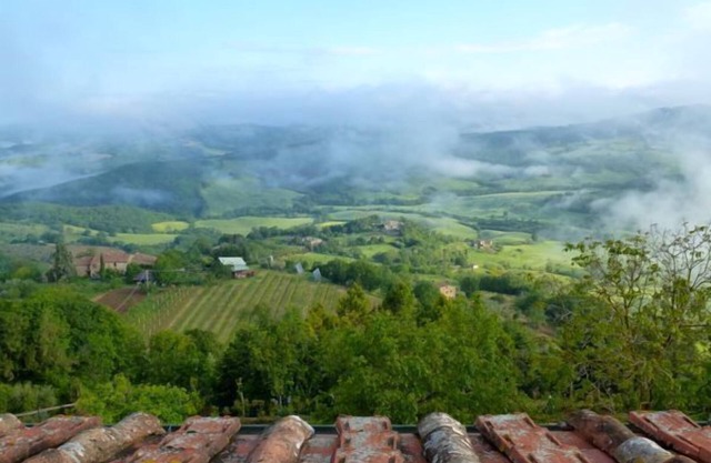 Stunning Panoramic Views from Private Luxury Home in Medieval Village Center