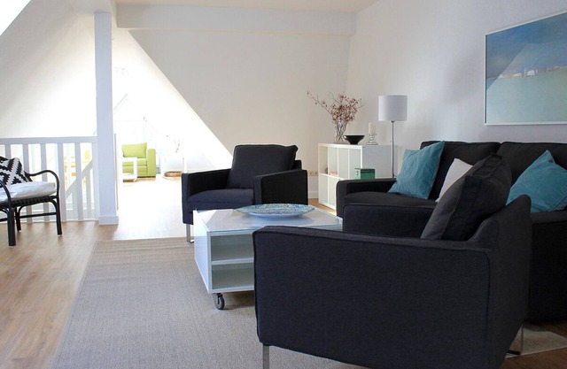 Stylish and modern duplex apartment in the heart of the old town of Jever