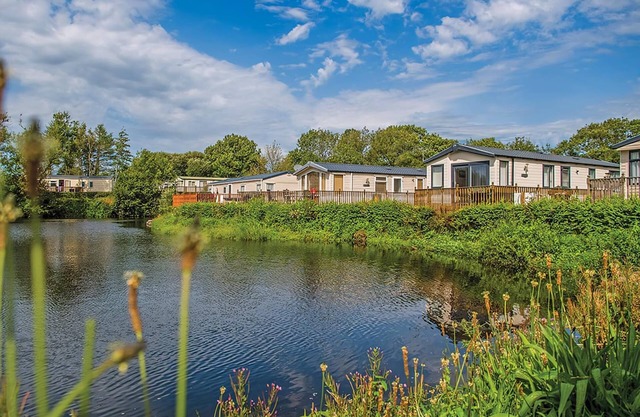 Stylish and spacious 12ft-wide caravan with one double and two twin.