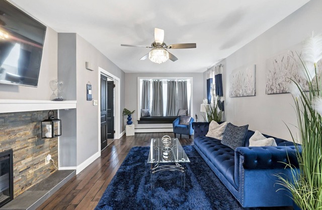 Stylish, entire 3-bedroom, 1.5 bath, single house.