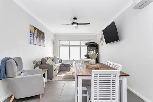 Stylish Seaside Suite with Arcade and Balcony