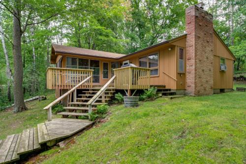 Sullivan Lake Retreat with Private Dock and Fire Pit!
