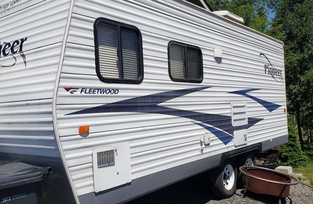 Summer Fun Camper with hot tub