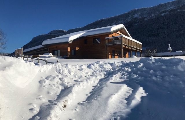 Superb new chalet in the heart of the Vercors with large terraces and mountain views