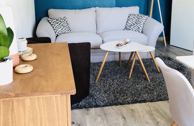 Superb renovated T2 of 45m2, swimming pool and enclosed parking, Tram C nearby