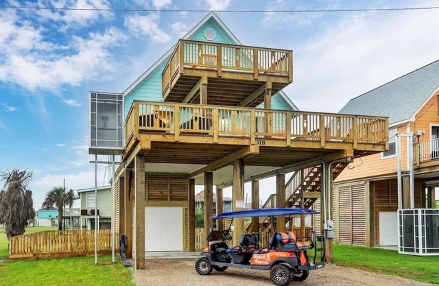 🌴Surfside Paradise #6-Amazing views, lift, EV chg🌴