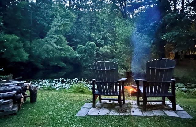 Surrounded by nature, The Lodge, family friendly home for creating memories!