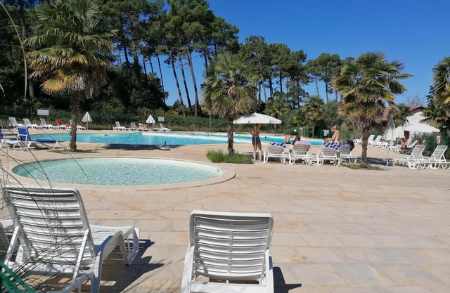 T2 Antigua Ondres plage avec piscine et tennis