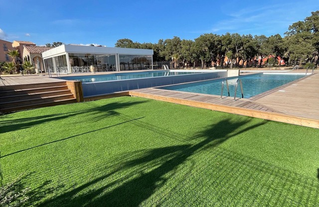 T2 Avec Piscine a 2 km de la Plage de Saint -cyprien