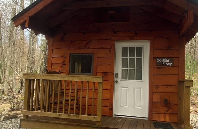 Taborton HarvestnBoulder PinesnCabin in the woods