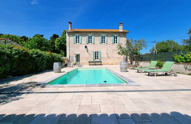 Tasteful maison de maître with private pool