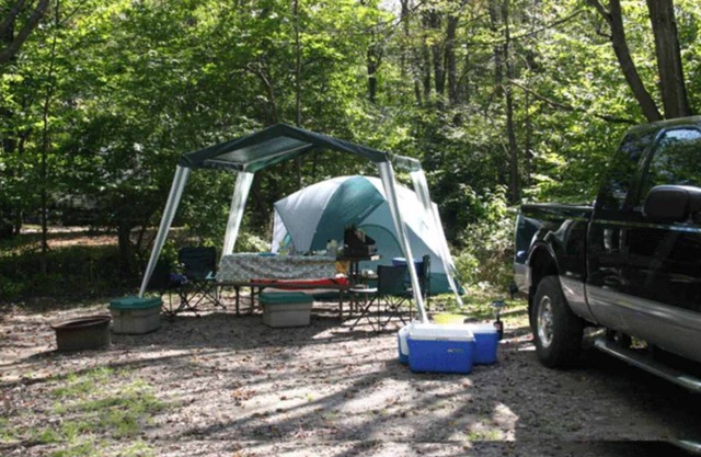 Tent and Tear Drop Electric site 13