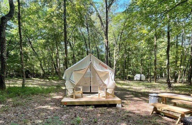 Tentrr State Park Site - Mississippi Wall Doxey State Park - Woodland C - Single